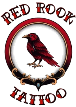 Red Rook Tattoo crest logo